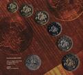 5 LITAI 2013 LITHUANIA 6 DIF BU COINS SET 0.01-  YEAR BANK MINT ISSUE BATTLE MS10