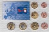 1 CENT 2009 CEUTA SPAIN 8 DIF UNC SET  - 2 EURO YEAR PATTERN ESSAI PROVA
