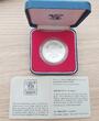 25 PENCE 1977 SAINT HELENA SILVER PROOF  COIN YEAR KM#6a + BOX + COA TURTLE