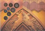 PESO 05 - 10 n. Chr. MEXICO RARE 8 DIF UNC COINS SET 0.05 - 10$  2002 YEAR MINT PACK