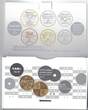 500 YEN JAPAN 6 DIF BU COINS MINT SET 1 -  2022 YEAR TIGER MEDAL