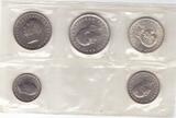 20 DRACHMAI GREECE 5 DIF UNC COINS SET 1 -  1954 - 1962 YEAR KM#81-85