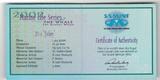 1/2 CENTS 2002 SOUTH AFRICA RARE SILVER PROOF 2- COIN YEAR KM#282 WHALE + COA