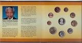 5 RAND SOUTH AFRICA – 10 DIF UNC COINS RARE SET 0.01 -  2000 YEAR NELSON MANDELA