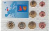 2 EURO 2007 ENGLAND PROBE PATTERN ESSAI 8 DIF UNC SET 0.01 -  YEAR
