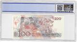 100 CRUZADOS 1989 BRAZIL SPESIMEN  NOVOS UNC BANKNOTE YEAR Pick-220as PCGS UNC65