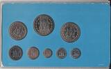01 - 10 n. Chr. BELIZE 8 DIF BU COINS Cu-Ni SET 0.01 - 10$ 1978 YEAR BIRD KM#45 SPECIMEN