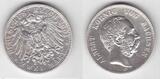 2 MARK 1901 GERMANY SAXONY ALBERTINE SILVER  COIN YEAR KM#1245 GRADING PCGS XF