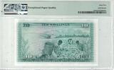 1974 KENYA 10 SHILING UNC BANKNOTE YEAR P-7e PMG GRADING 65 EPQ JOMO KENYATTA