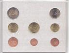 2 EURO 2009 VATICAN 8 DIF UNC COINS SET 0.01 -  YEAR POPE BENEDICT XVI MINT PACK