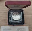 25 PENCE 1973 SAINT HELENA SILVER PROOF  COIN YEAR KM#5a 300th Anniversary BOX
