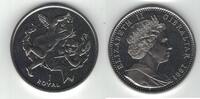 GIBRALTAR 1 ROYAL UNC COIN YEAR KM#900 2 CHERUBS -