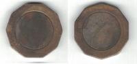 100 ESCUDOS CAPE CABO VERDE BIMETAL BLANK PLANCHET COIN BRASS RING CN CENTER n2 -