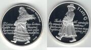 1 LATS LATVIA SILVER PROOF COIN YEAR KM#93a SONG FESTIVAL -