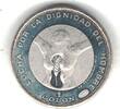 1 COLON EL SALVADOR SILVER PROOF COIN YEAR KM#141 150th ANNI INDEPENDENCE -