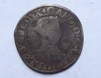 Belle monnaie lorraine Charles III 1545/1608 Teston buste juvénile