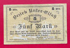 Beau billet de nécessite Bas-Rhin (67). Bezirk Unter-Elsass. 5 mark 25/10/1918 -