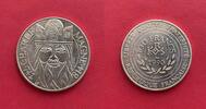 Belle monnaie de 100 francs en argent 1990 Charlemagne -