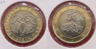 MONACO. Belle monnaie ESSAI de 10 Francs 1989, sceau des Grimaldi -