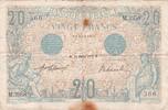 Beau billet de 20frs bleu 22 Janvier 1913 -