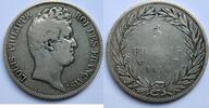 Belle monnaie de 5 Francs, 1830 W LOUIS PHILIPPE SANS I -