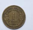 Belle monnaie de la 3ème République 1 franc Morlon 1935 -