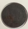 Belle et Rare monnaie de 5 centimes Cérès 1871 K 15.521 exemplaires -