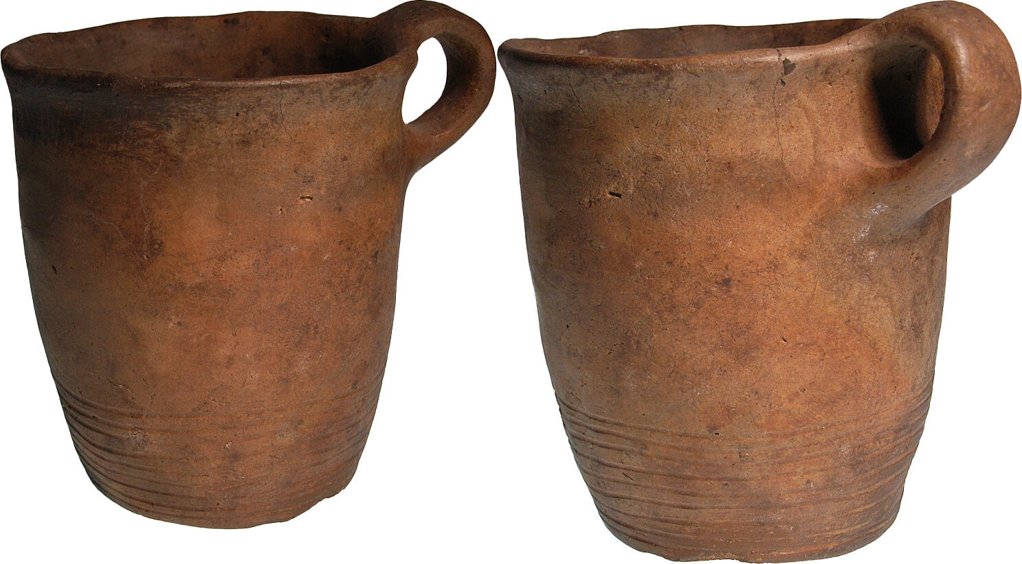 Decorated mug with a handle, Lusatian culture, Bronze Age, ceramic