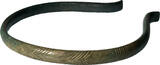 Magnificent example of a bracelet with incised decoration from the Bronze Age