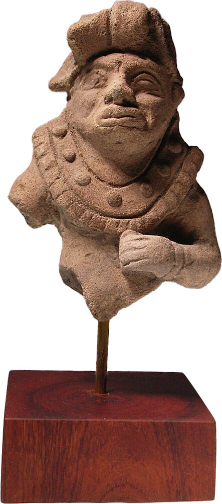 Pre-Columbian Deity Idol Figurine on Stand. South America Collection ...