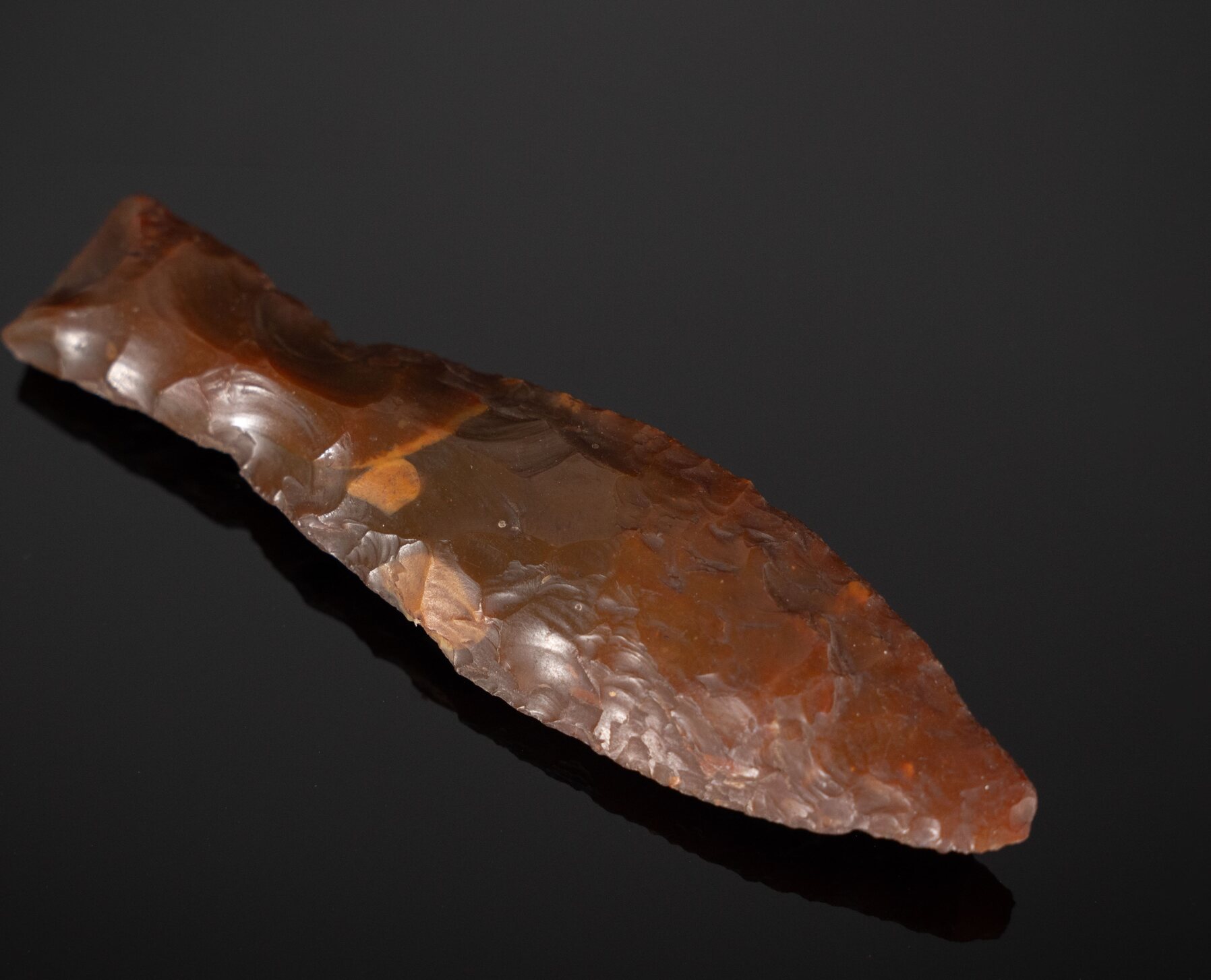 Neolithic flint dagger from Denmark Silex dagger Stone Age collection ...