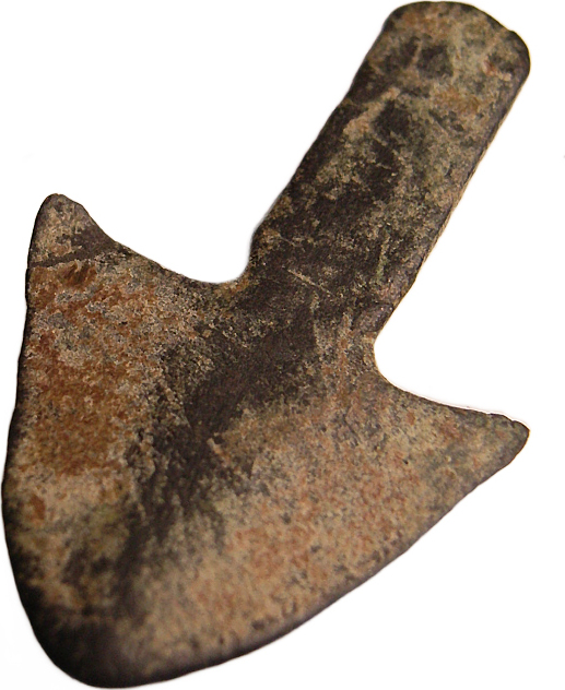 Bronze arrowhead from the Viking era, Northern Europe Antiquities ...