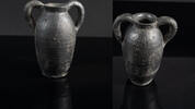 Greco-Roman ceramic handle vessel from an estate -