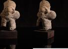 Präkolumbische Keramikfigur aus Südamerika -