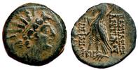 AE19 121-120 MÖ Yunanca ANTIOCHOS VIII GRYPOS AE19.  VF + / EF.  Antakya nane .... 85,00 EUR + 9,00 EUR nakliye