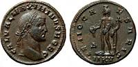 Roman Empire Follis MAXIMINUS II DAYA AE Follis. EF. Cyzicus mint. GENIO CAESARIS. -