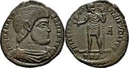 Roman Empire AE2 (Maiorina) MAGNENTIUS AE2 (Maiorina). EF-. Treveri mint. FELICITAS REI PVBLICE. -