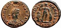 Roman Empire AE2 (Maiorina) ARCADIUS AE2 (Maiorina). EF/EF-. Heraclea. Hand of God. -