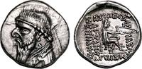 Drachm MÖ 123-88 Part İmparatorluğu PARTHIA.  MİTRADELER II AR Drachm.  EF / ... 170,00 EUR + 9,00 EUR kargo