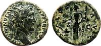 Roman Empire Dupondius ANTONINUS PIUS AE Dupondius. VF+/VF. SALVS AVG. -