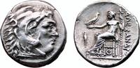 336-323 bC Yunan ALEXANDER III Büyük AR Drachm.  EF.  Lampsa ... 160,00 EUR + 9,00 EUR kargo