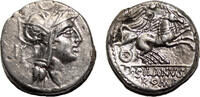 Roman Republic Denarius D. Silanus L. f. AR Denarius. EF-. Victory in Biga. -