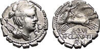 Roman Republic Denarius Ti. Claudius Ti.f. Ap.n. Nero AR Denarius. EF-. Diana. -