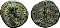 Roman Empire Dupondius ANTONINUS PIUS AE Dupondius. EF-/VF+. The equity. -