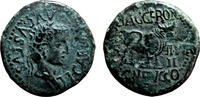 Roman Empire As TIBERIUS AE As. VF+. Bull. -
