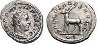 Roman Empire Antoninianus PHILIP I the Arab AR Antoninianus. Almost EF. Saeculares Games. -