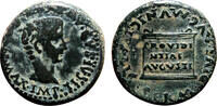 Roman Empire As TIBERIUS AE As. VF+/EF-. Altar. -