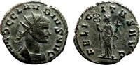 Roman Empire Antoninianus CLAUDIUS II Gothicus AE Antoninianus. EF. The happiness. -