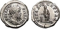 Denarius AD 207 Roman Empire SEPTIMIUS SEVERUS AR Denarius. EF. Luster. The emperor. EF