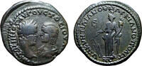 Roman Provincial AE28 MARKIANOPOLIS (Moesia Inferior) AE28. VF+. Caracalla and Julia Domna. -